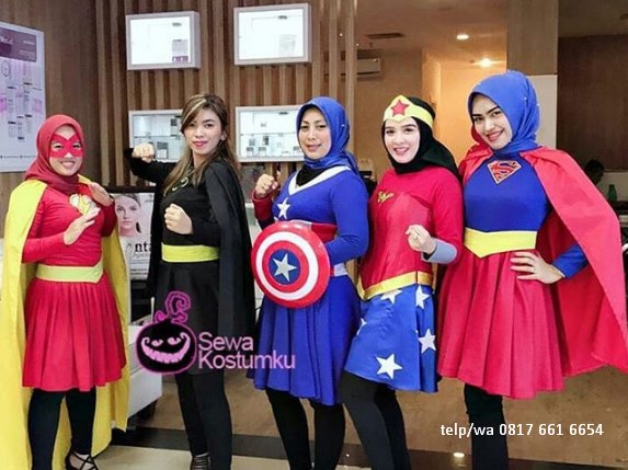 Penyewaan Kostum Superhero Wanita Di Jatiwaringin SewaKostumku