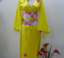 Sewa Kimono Kuning Jepang Jakarta