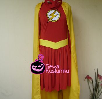 Sewa Kostum The Flash Wanita