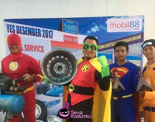 Sewa Kostum Superhero di Kebon Jeruk Jakarta Barat