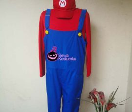 Sewa Kostum Mario Bross Size XL