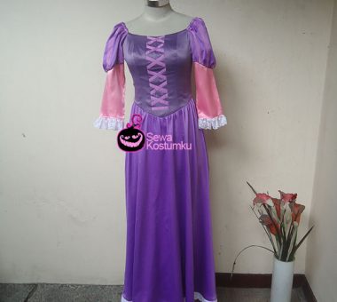 Sewa Kostum Princess  Putri Rapunzel ukuran S