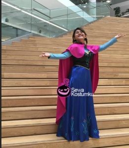 Sewa Kostum Princess Anna Frozen Daan Mogot Jakarta Barat