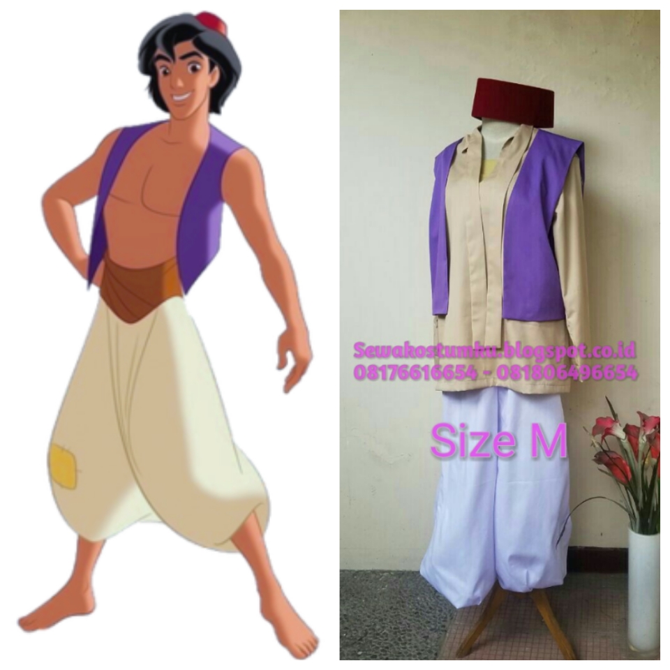 Penyewaan Kostum Aladdin