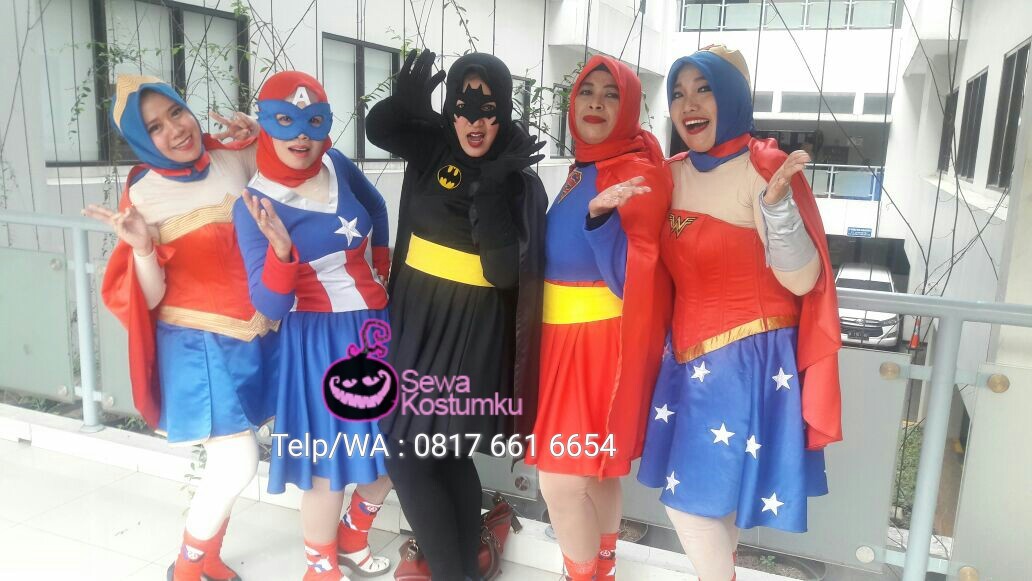 Sewa Kostum Superhero Wanita Jakarta Timur