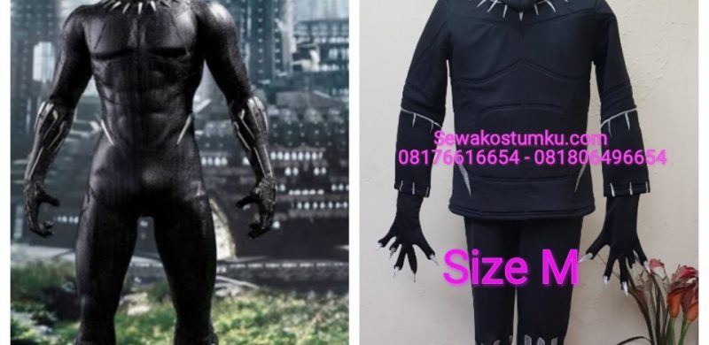 Sewa Kostum Superhero Black Phanter Jakarta