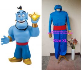 Sewa Kostum Disney Genie Aladin Ukuran XL (kode 270)