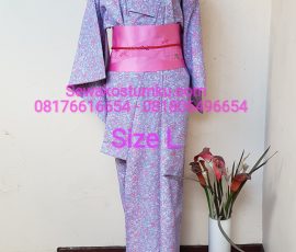 Sewa Kostum Kimono Wanita ukuran L