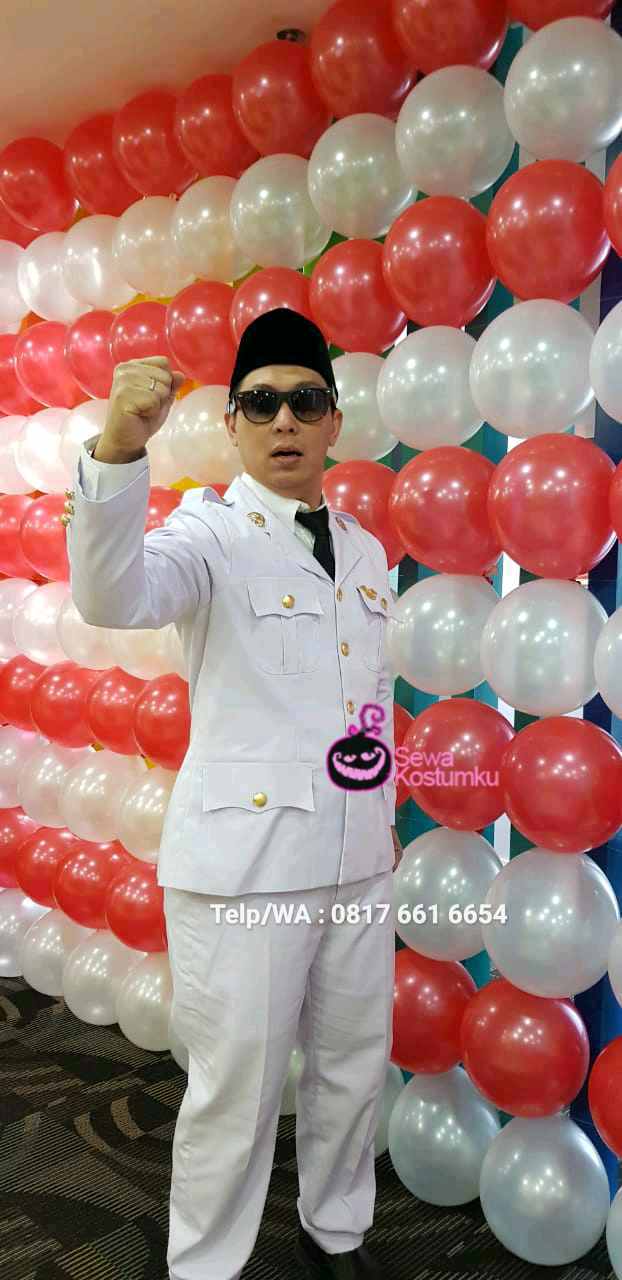 Tempat Sewa Baju Pahlawan Nasional Bung Karno di Jakarta