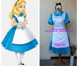 Sewa Kostum Alice in Wonderland size M