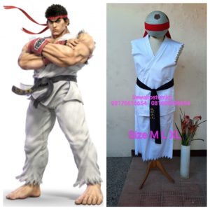 Sewa Kostum Ryu Street Fighter