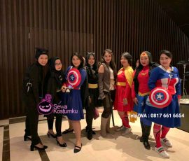 Sewa Kostum Superhero Wanita di Gandaria Jakarta Selatan