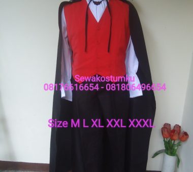Sewa Kostum Vampir Pria size M L XL XXL XXXL