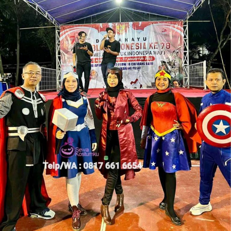 Rental Kostum Superhero di Pancoran Jakarta Selatan