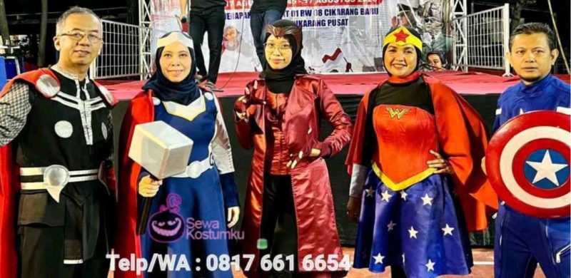 Rental Kostum Superhero di Pancoran Jakarta Selatan