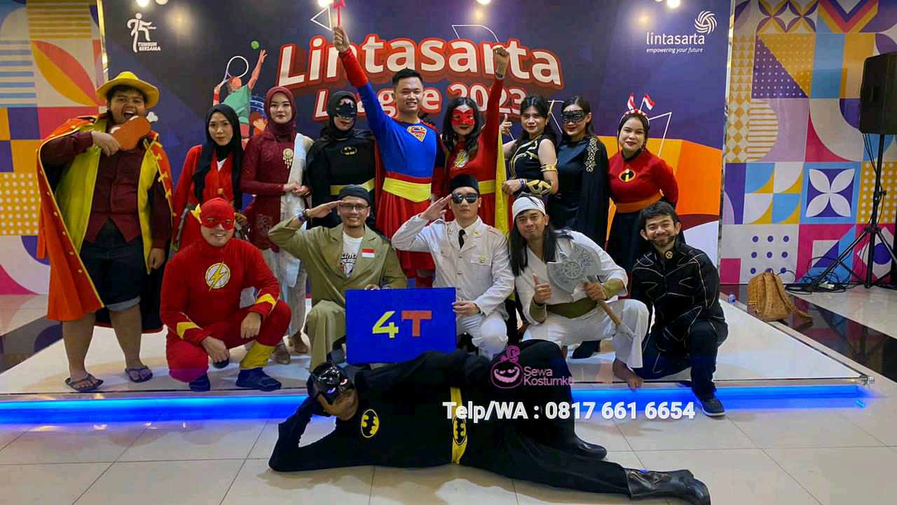 Sewa Kostum Halloween Superhero di Tanah Abang Jakarta Pusat