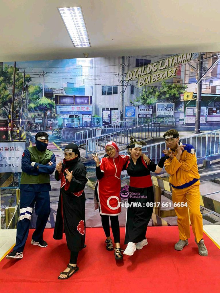 Sewa Kostum Naruto terdekat di Kemayoran Jakarta Pusat