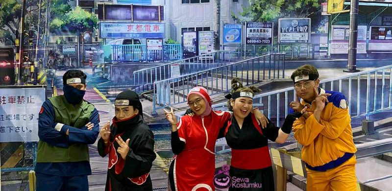 Sewa Kostum Naruto terdekat di Kemayoran Jakarta Pusat