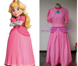 Sewa Kostum Princess Peach size M