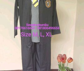 Sewa Kostum Harry Potter Hufflepuff size M L XL