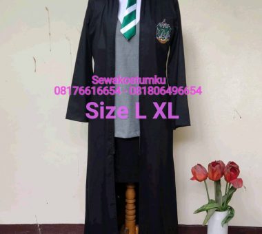 Sewa Kostum Harry Potter Wanita Slytherin size L XL