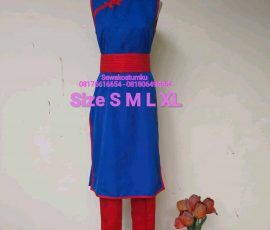 Sewa Kostum Chi-Chi Dragon Ball size S M L XL