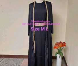 Sewa Kostum Maroko Hitam Wanita size M L