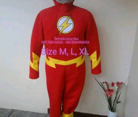 Sewa Kostum The Flash size M L XL