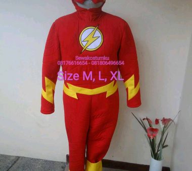 Sewa Kostum The Flash size M L XL