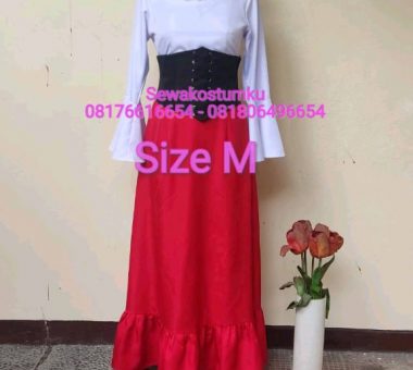 Sewa Kostum Gypsy Wanita size M