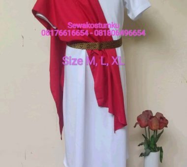 Sewa Kostum Yunani Pria size M L XL