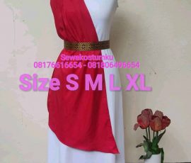 Sewa Kostum Yunani Wanita size S M L XL