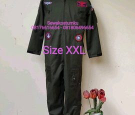 Sewa Kostum Profesi Pilot Penerbang size XXL