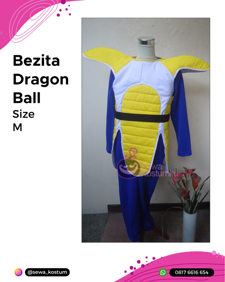 Rental Kostum Cosplay Begita Dragon Ball