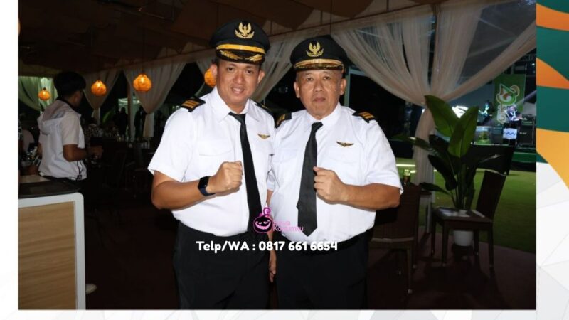 Rental Kostum Pilot Pria dekat Pademangan Jakarta Utara