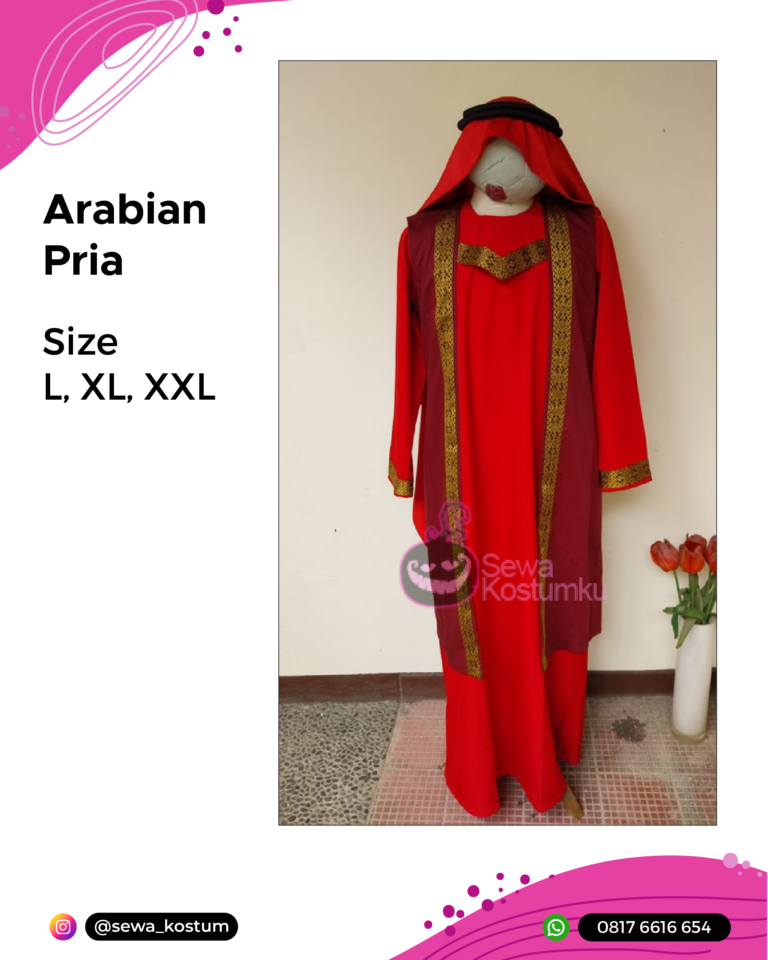 Rental Kostum Arabian Night