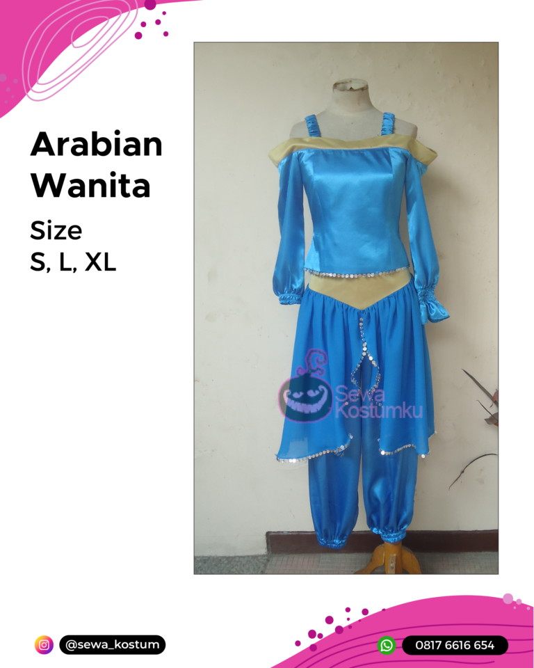 Rental Kostum Arabian Night