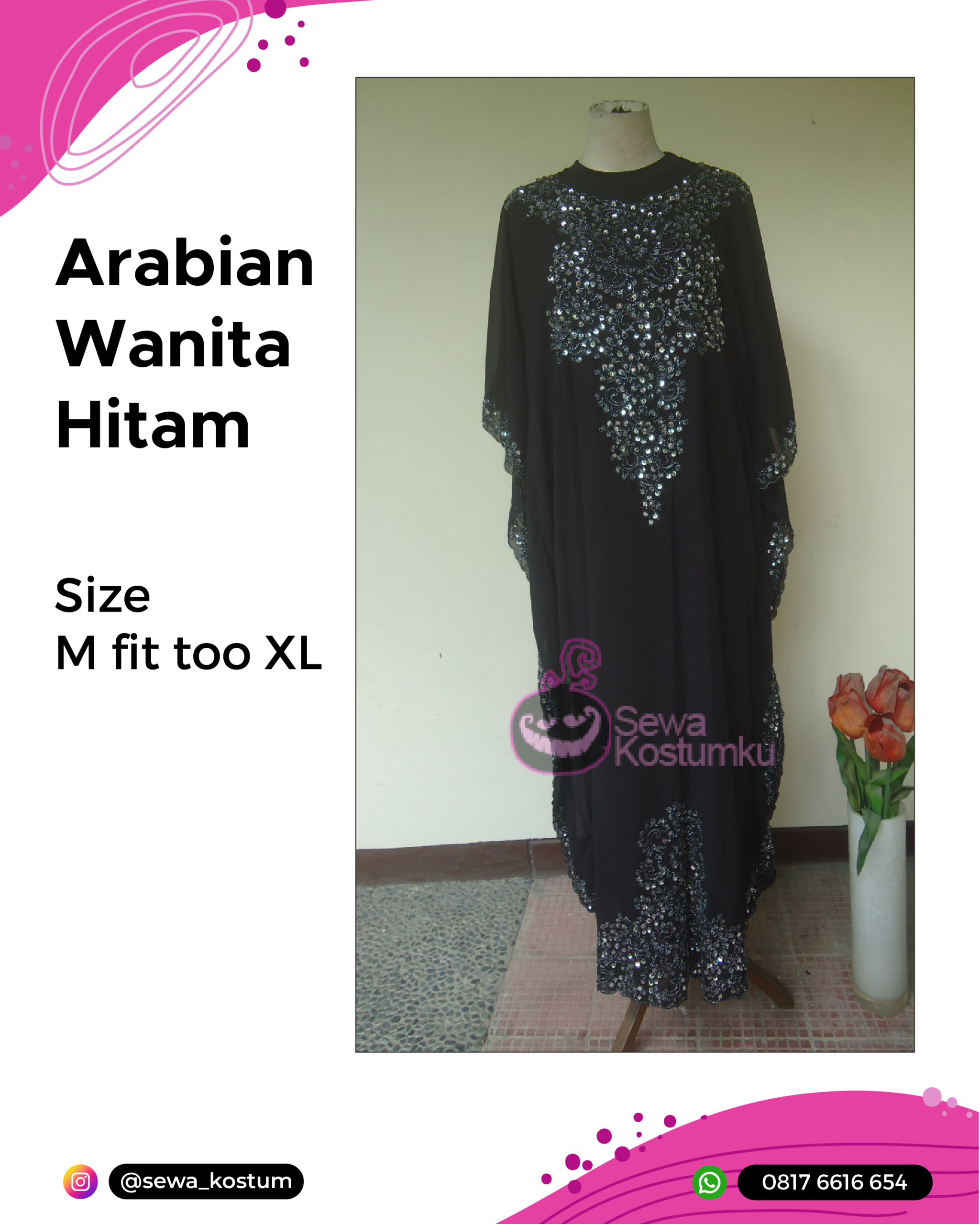 Rental Kostum Arabian Night