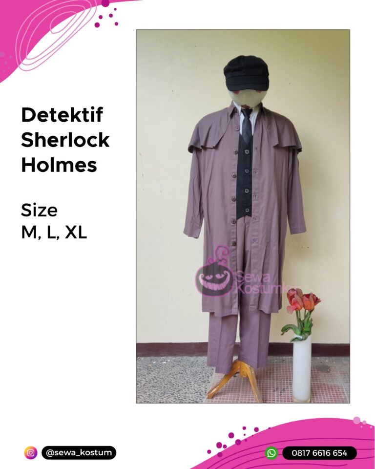 Rental Kostum Cosplay Detektif