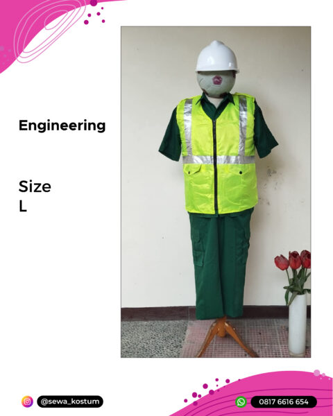 Rental Kostum Profesi Engineering 