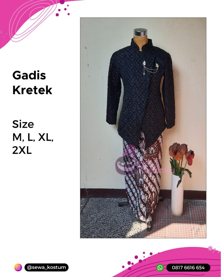 Rental Kostum Cosplay Movie Gadis Kretek