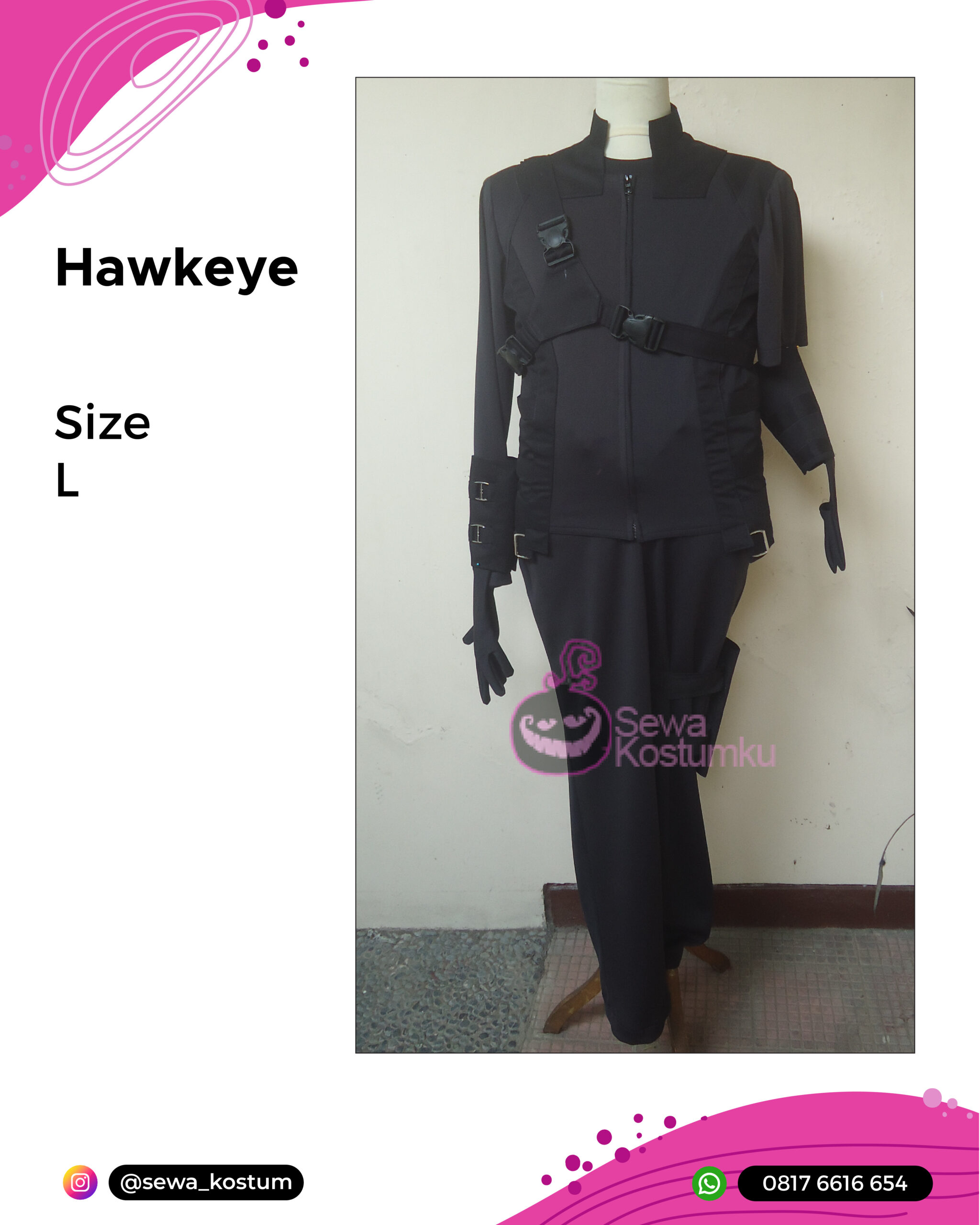 Rental Kostum Hawkeye