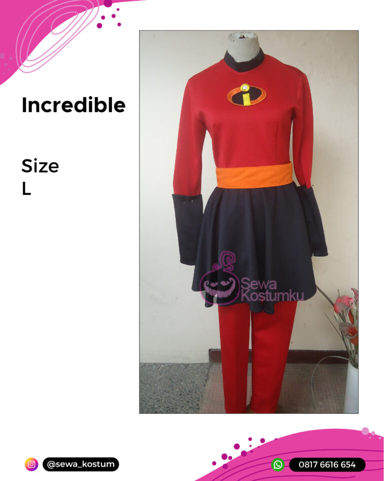 Rental Kostum Incredible Woman