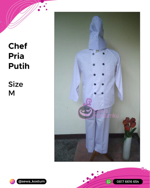 Rental Kostum Profesi Chef di Jakarta