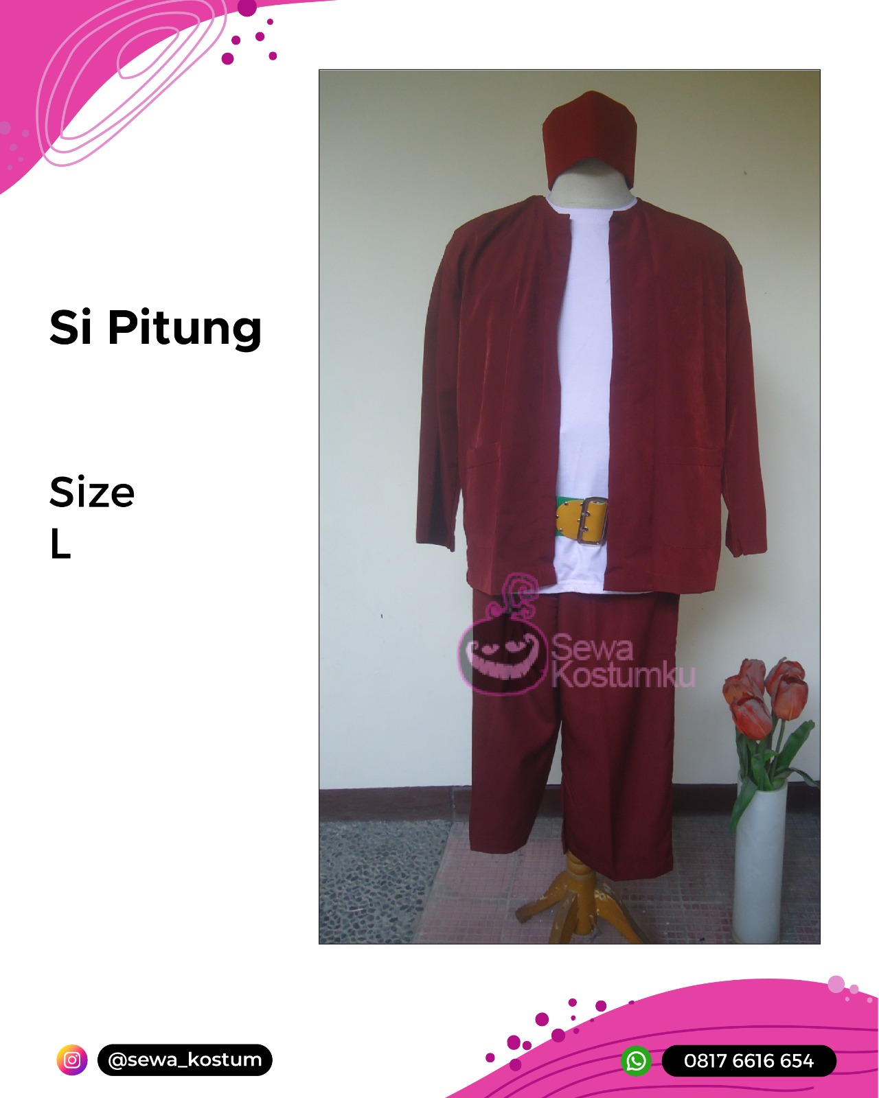 Rental Kostum Si Pitung