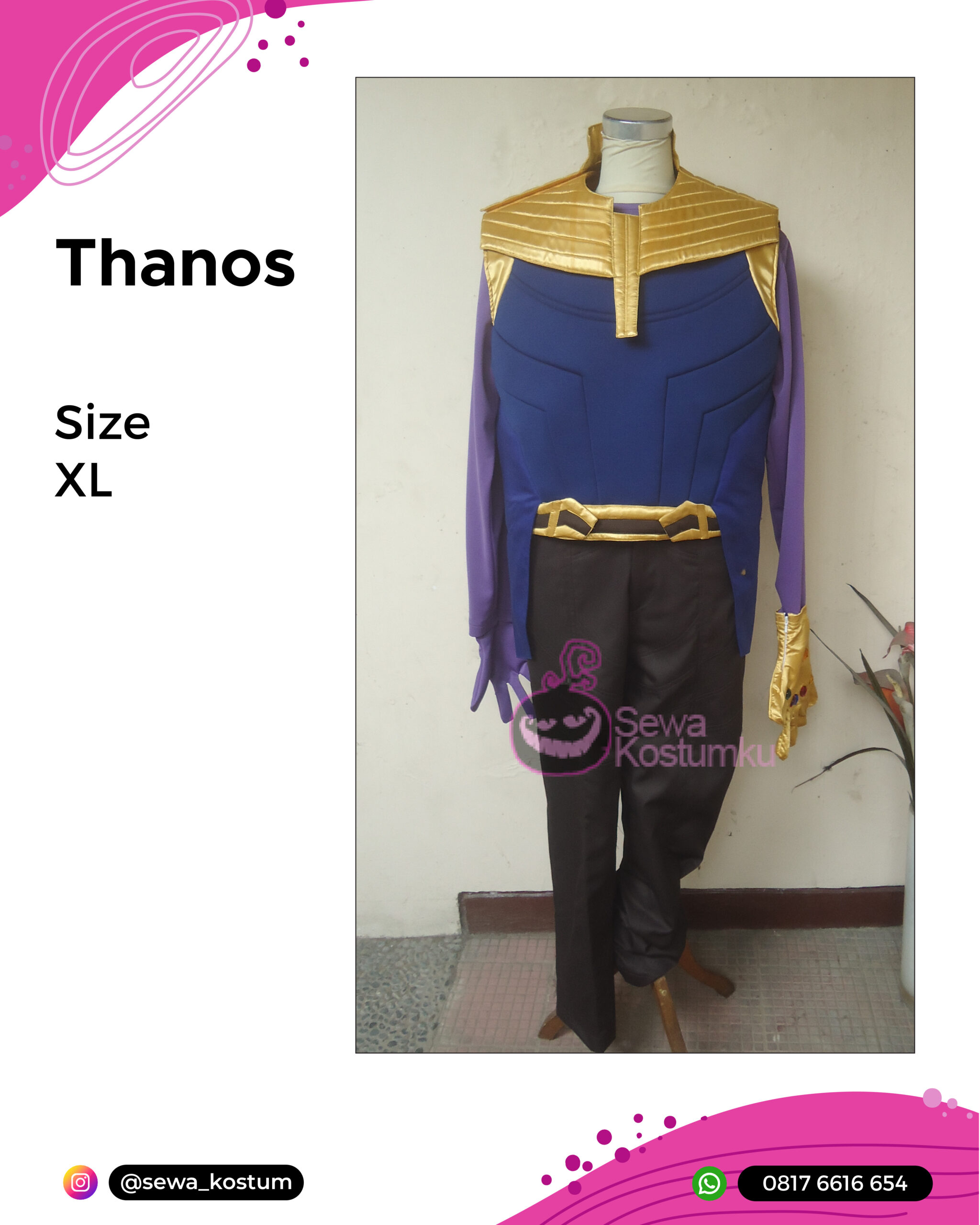 Rental Kostum Thanos