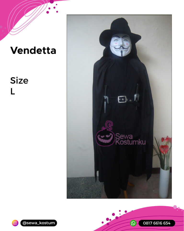Rental Kostum V for Vendetta