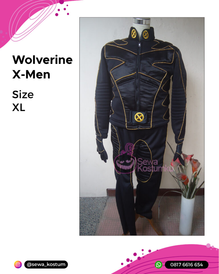 Rental Kostum Wolverine X Men