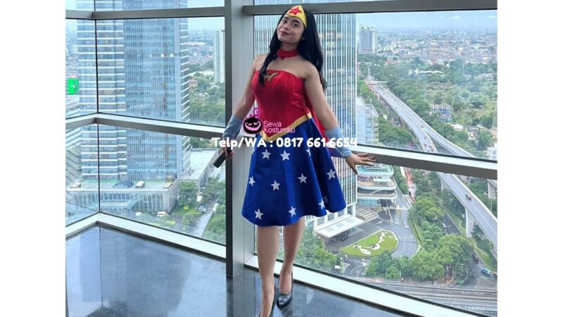 Rental Kostum Superhero Wonder Woman dekat Pondok Bambu Jakarta