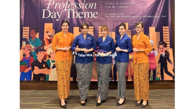 Rental Baju Pramugari dekat Palmerah Jakarta Barat